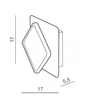 Настенный светильник Azzardo Onyx AZ3357-foto2