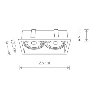 Встраиваемый светильник Nowodvorski Mod 9412-foto2