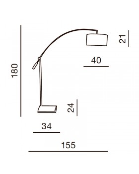 Торшер Azzardo Bianca AZ0005-foto4