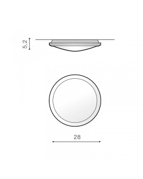 Накладной светильник Azzardo Junona 28 AZ2746-foto3