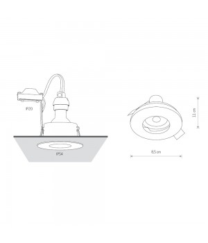 Встраиваемый светильник Nowodvorski Juliet 7663-foto2