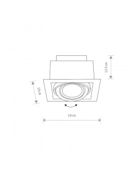 Встраиваемый светильник Nowodvorski Downlight 9575-foto2