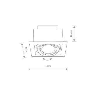 Встраиваемый светильник Nowodvorski Downlight 9575-foto2