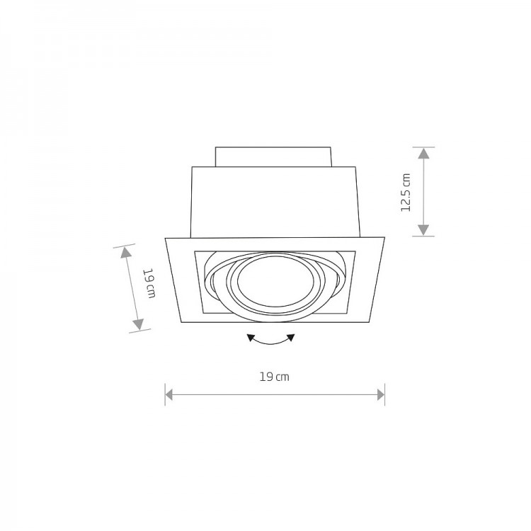 Встраиваемый светильник Nowodvorski Downlight 9575