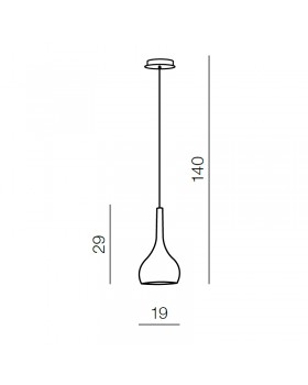 Подвесной светильник Azzardo Soul 1 AZ0272-foto2