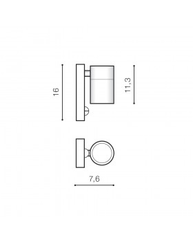 Настенный светильник Azzardo Ulf 1 AZ4454-foto2