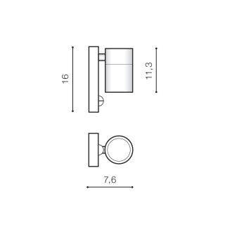 Настенный светильник Azzardo Ulf 1 AZ4454-foto2