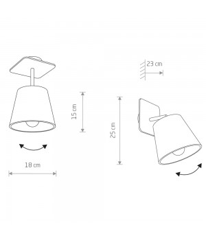 Настенно-потолочный светильник Nowodvorski Awinion 9718-foto7