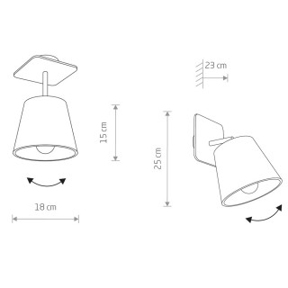 Настенно-потолочный светильник Nowodvorski Awinion 9718-foto7