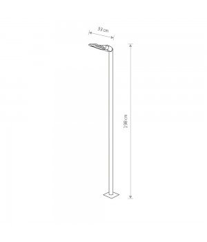 Уличный светодиодный светильник Nowodvorski Pathway Led 9252-foto2