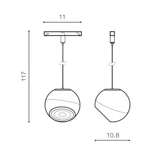 Трековый светильник Azzardo Skye Track Magnetic AZ4636-foto5