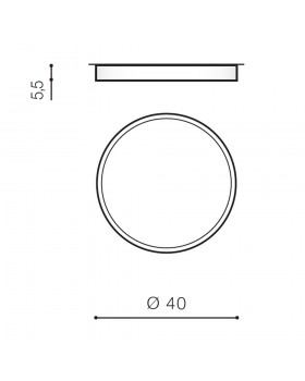 Потолочный светильник Azzardo Monza R 40 AZ4763-foto2