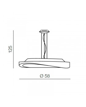 Накладной светильник Azzardo Circulo 58 top AZ0985-foto3
