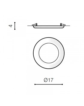 Встраиваемый светильник Azzardo Linda 17 AZ2242-foto2