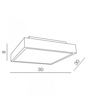 Потолочный светильник Azzardo Asteria 30 AZ2477-foto4