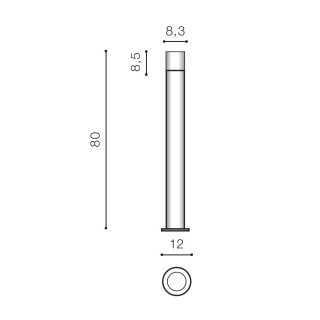 Уличный светильник Azzardo Nils AZ4481-foto2