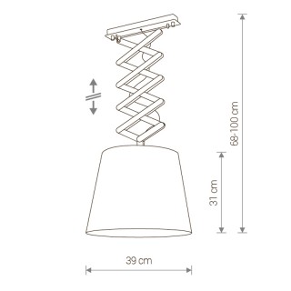 Потолочный cветильник Nowodvorski Tosca 9048-foto2