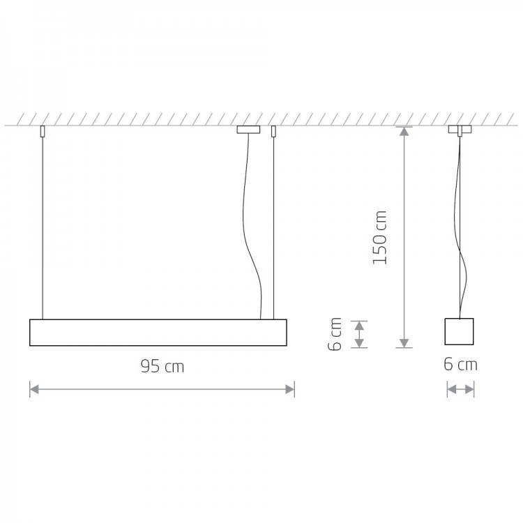 Подвесной светильник Nowodvorski Soft Led 90x6 7547