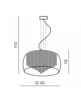Подвесная люстра Azzardo Rego 40 AZ0999-foto3