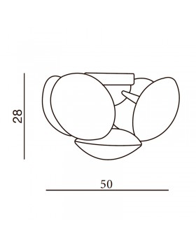 Потолочная люстра Azzardo Pills 50 top AZ0345-foto2