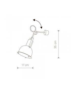 Настенный светильник Nowodvorski Industrial 5646-foto2