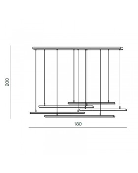 Подвесная люстра Azzardo Merlo AZ3185-foto2