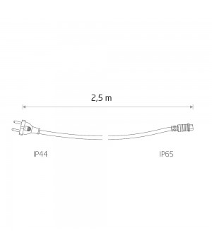 Провод питания для Белт лайт 2.5 метра Nowodvorski Festoon Lights 7871-foto2