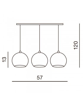Подвесной светильник Azzardo Gulia 3 AZ0743-foto2