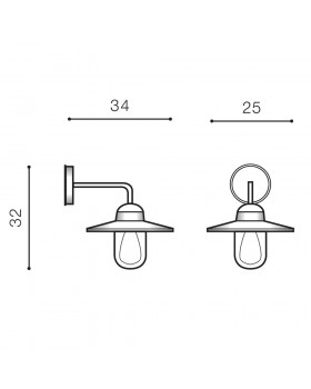 Настенный светильник Azzardo Osvald Wall AZ4489-foto5