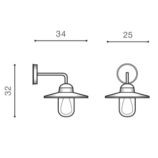Настенный светильник Azzardo Osvald Wall AZ4489-foto5