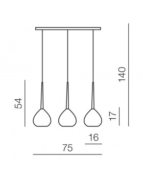 Подвесной светильник Azzardo Aga 3 AZ1065-foto3