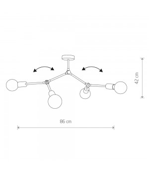 Потолочная люстра Nowodvorski Twig 9140-foto7