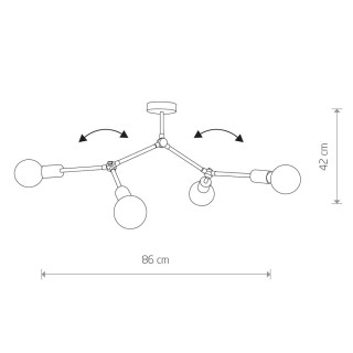 Потолочная люстра Nowodvorski Twig 9140-foto7