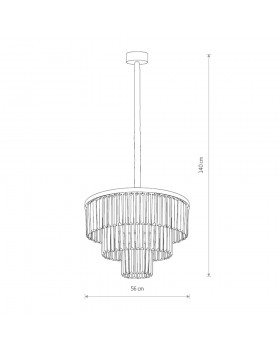 Люстра подвесная Nowodvorski Cristal M 7616-foto3