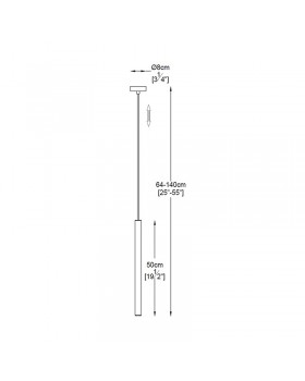 Подвесной светодиодный светильник Zumaline LOYA P0461-01A-F4F4-foto8