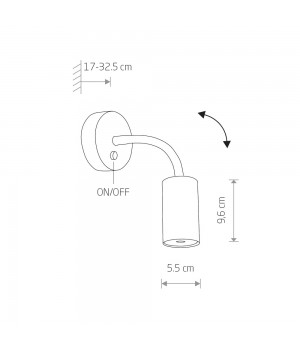 Настенный светильник Nowodvorski Eye Fles S 9068-foto7
