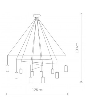 Подвесная люстра Nowodvorski Imbria 9680-foto2