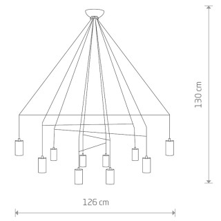 Подвесная люстра Nowodvorski Imbria 7954-foto2