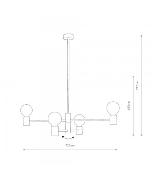 Подвесная люстра Nowodvorski Radius 7931-foto3