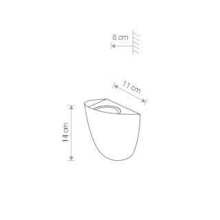 Уличный настенный светильник Nowodvorski Sinus 8144-foto2