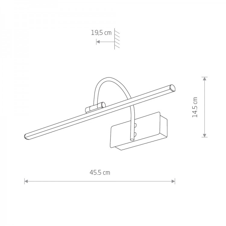 Подсветка для картин Nowodvorski Giotto Led S 8168