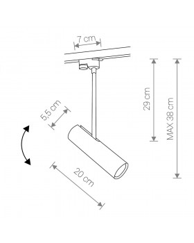 Трековый светильник Nowodvorski Profile Eye Super 9244-foto2