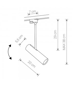 Трековый светильник Nowodvorski Profile Eye Super 9244-foto2