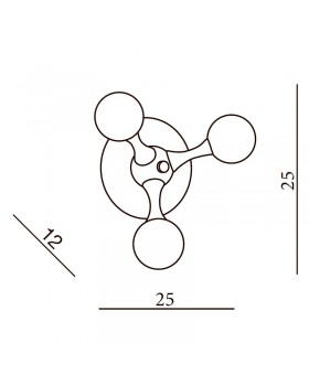Настенный светильник Azzardo Neurono wall AZ0108-foto2