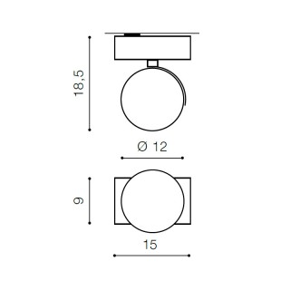 Спот Azzardo Max 1 230V AZ1373-foto2