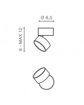 Накладной светильник Azzardo Mona AZ4540-foto6