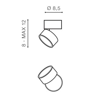 Накладной светильник Azzardo Mona AZ4537-foto6