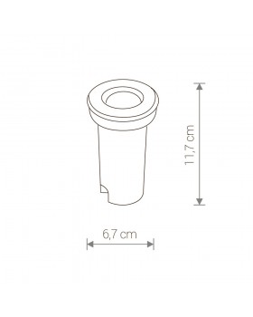 Ландшафтный светодиодный светильник Nowodvorski Mon Led 4454-foto3