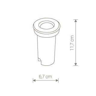 Ландшафтный светодиодный светильник Nowodvorski Mon Led 4454-foto3