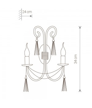 Бра Nowodvorski Twist 2763-foto2